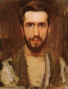 Self Portrait-Piet Mondrian