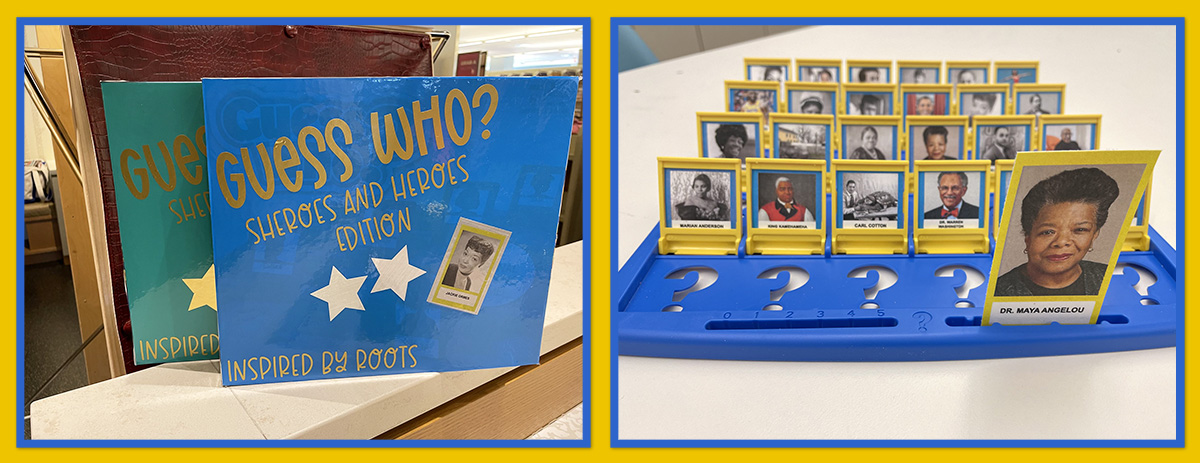 DIY Board Game: BHM Guess Who?, Fountaindale Public Library