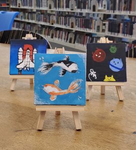 Teen Tiny Art Show: June 19–July 9, Fountaindale Public Library