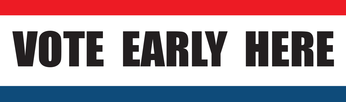 Early Voting Banner