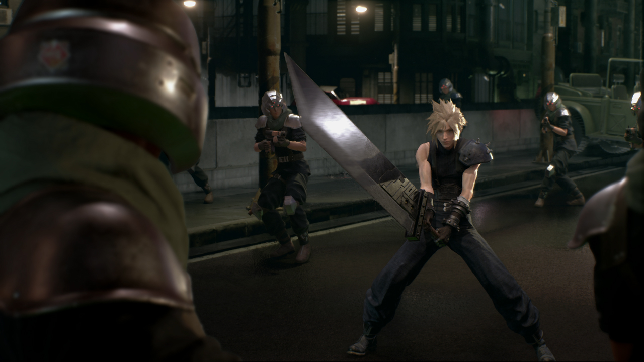 Final Fantasy VII Remake Demo, Fountaindale Public Library