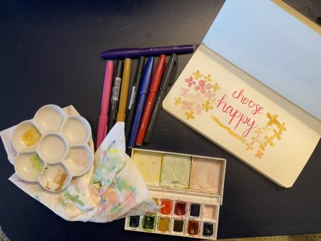 Creativebug and Gratitude Art Journal, Fountaindale Public Library