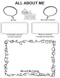 Create a &#8220;My Stay at Home Journal&#8221; for Children