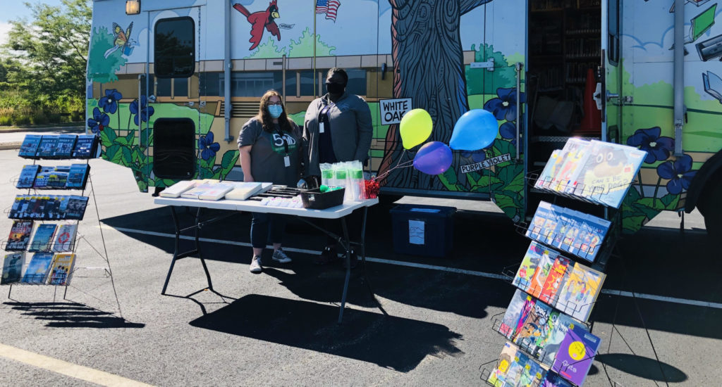 February Fun on the Bookmobile, Fountaindale Public Library