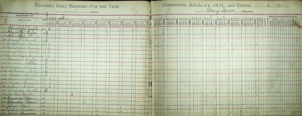 Digitizing DuPage Township School Legers and Rare Local Genealogy Records!, Fountaindale Public Library