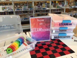 Explore Nuestros Cajas de STEAM, Fountaindale Public Library