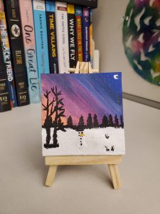 Teen Tiny Art Show: January 31–February 21, Fountaindale Public Library