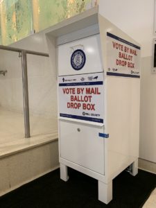 Votación adelantada, entrega de boletas y registro de votantes, Fountaindale Public Library