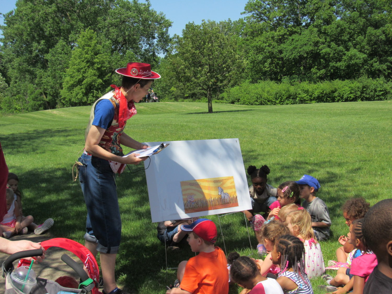 StoryWalk® Week: Celebrating StoryWalks and Story Strolls, Fountaindale Public Library