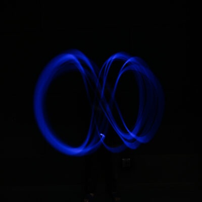 Teen Light Painting, Fountaindale Public Library