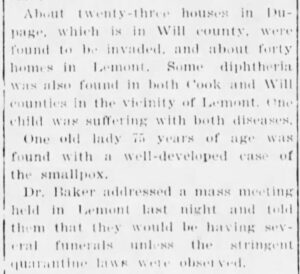 National Public Health Week: DuPage Public Health From The Archives