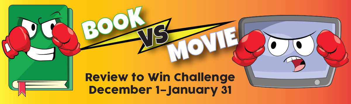 Mrs. C&#8217;s Book vs Movie Review Challenge, Fountaindale Public Library