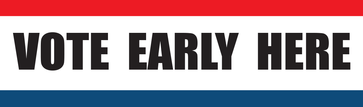 Vote Early for the March 17 General Primary Election, Fountaindale Public Library