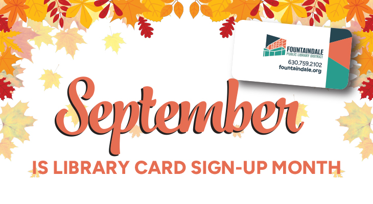 Home &#8211; New, Fountaindale Public Library
