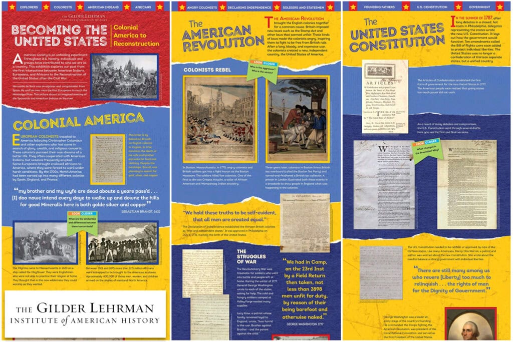 Gilder Lehrman Collection Becoming the United States