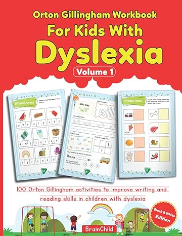 Orton Gillingham Workbook for Kids With Dyslexia