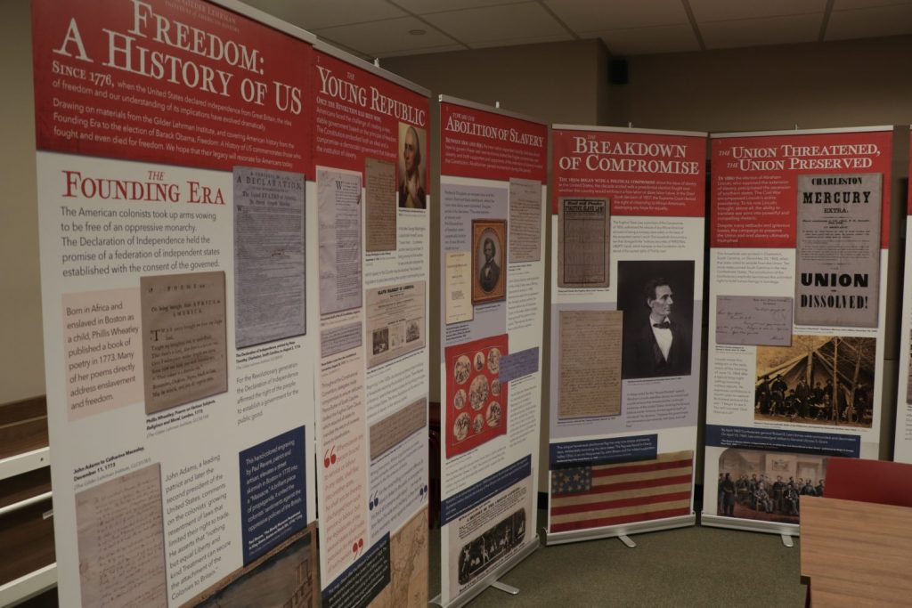 Come See &#8220;Freedom: A History of US&#8221; Traveling Exhibit (Fall 2022), Fountaindale Public Library