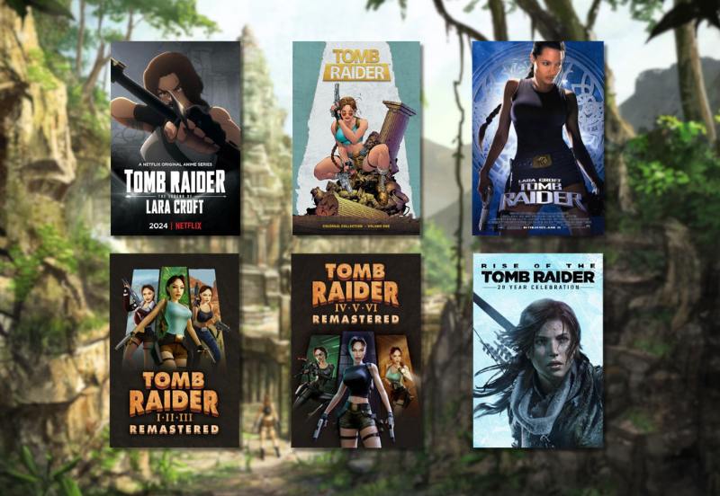 Lib Croft Tales of Lara Croft: A Tomb Raider Retrospective - Fountaindale Public ...
