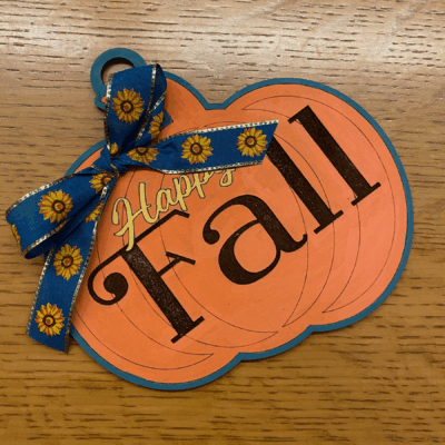 Studio Spotlight: Glowforge Pumpkin