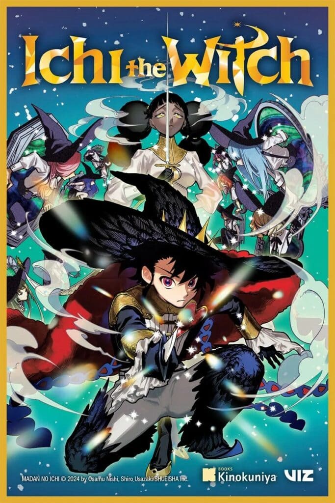 Anime-style poster for "Ichi the Witch"