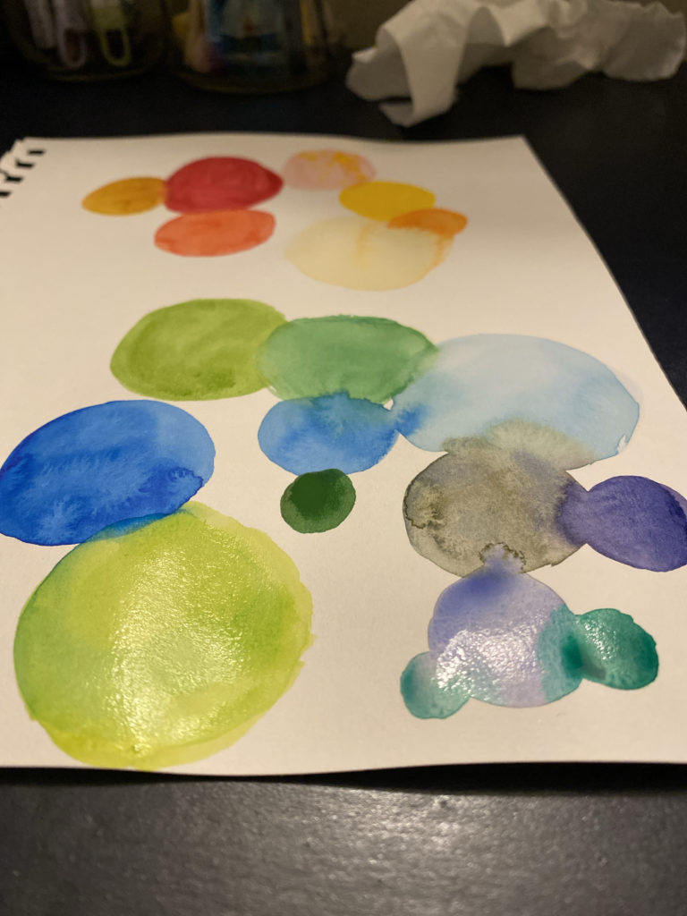 Creativebug and Watercolor Painting, Fountaindale Public Library