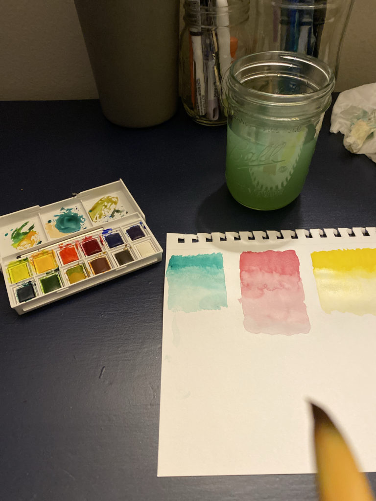 Creativebug and Watercolor Painting, Fountaindale Public Library