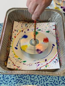 Sensational Craft: DIY Spin Art, Fountaindale Public Library