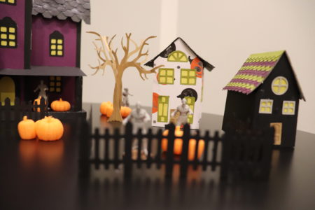 DIY Halloween Village, Fountaindale Public Library