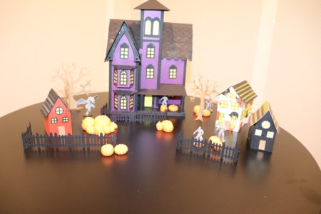 DIY Halloween Village, Fountaindale Public Library