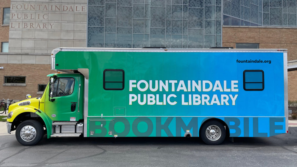 Get a Glimpse at Our New Bookmobile, Fountaindale Public Library