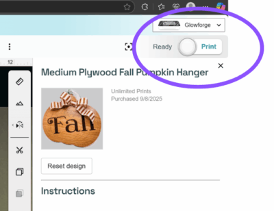 Studio Spotlight: Glowforge Pumpkin
