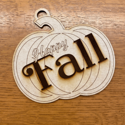 Studio Spotlight: Glowforge Pumpkin