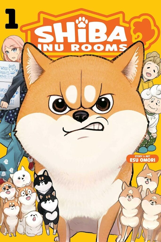 Cover of “Shiba Inu Rooms” volume 1 manga
